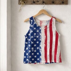 Lot Of 5 Patriotic Women's Shirts